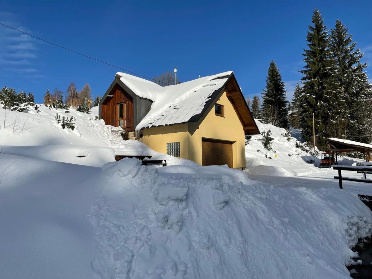Garage Harrachov Apartment Bagian luar foto